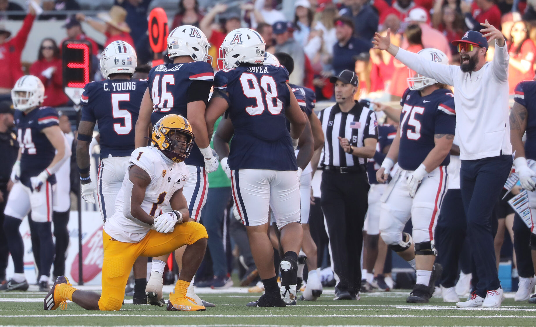 Arizona State at Arizona, 2022 Territorial Cup